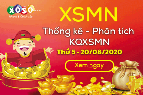 Thống kê XSMN 20/08/2020 - Phân tích xổ số Miền Nam 20-08 thứ 5